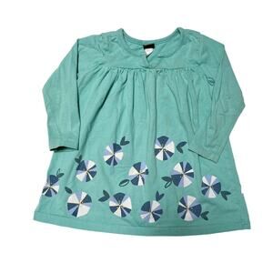 Tea Collection Rainbow Floral Dress 18m